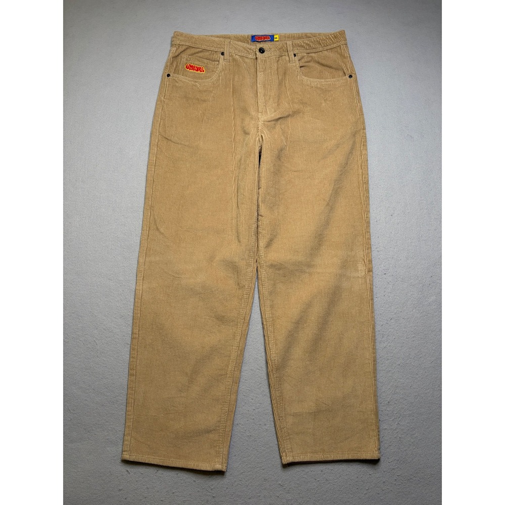 Empyre‎ Corduroy Pants Mens 36 Tan Loose Fit Baggy Skate Streetwear Y2K Trousers